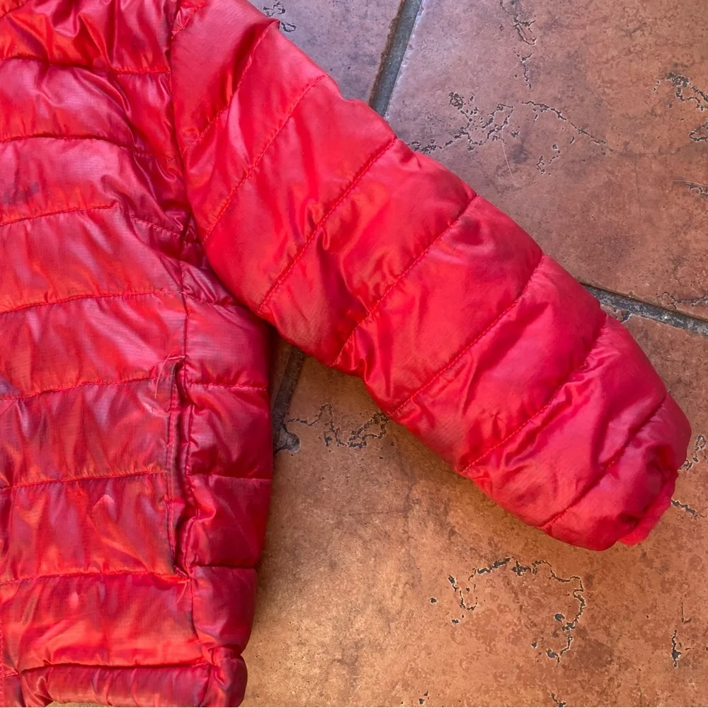 Primary Red Puffer 3T